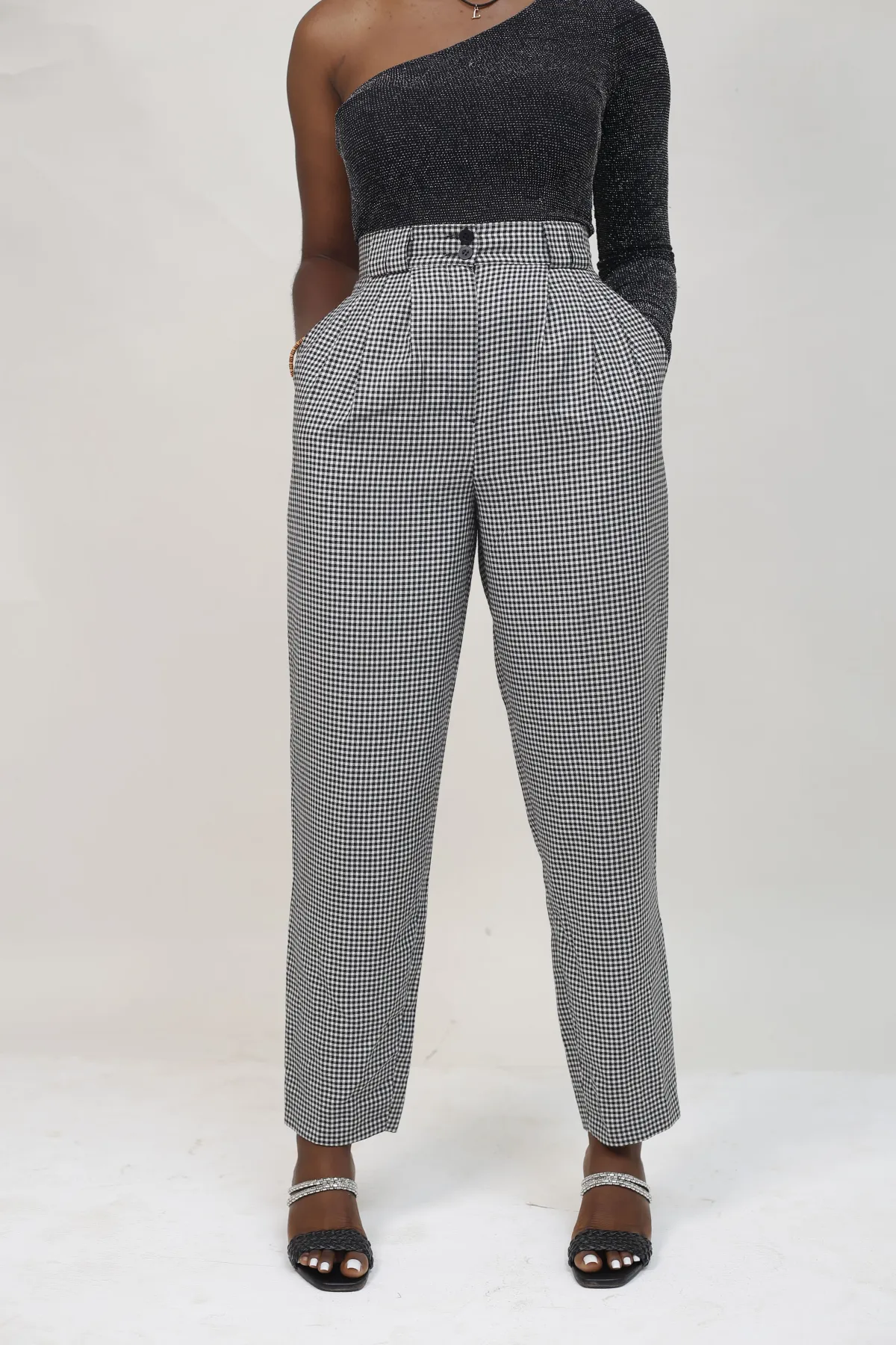 Pantalon Pied-de-Poule